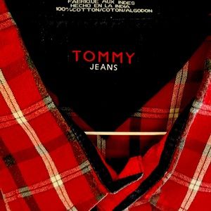 Tommy jeans long sleeve dress shirt
